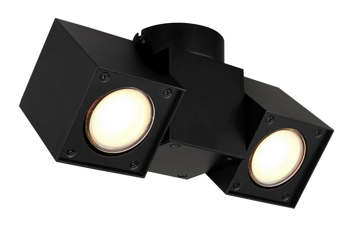 SPOTLIGHT 21,7/7/10,5 cm   - svart, Design, metall (21,7/7/10,5cm) - Globo