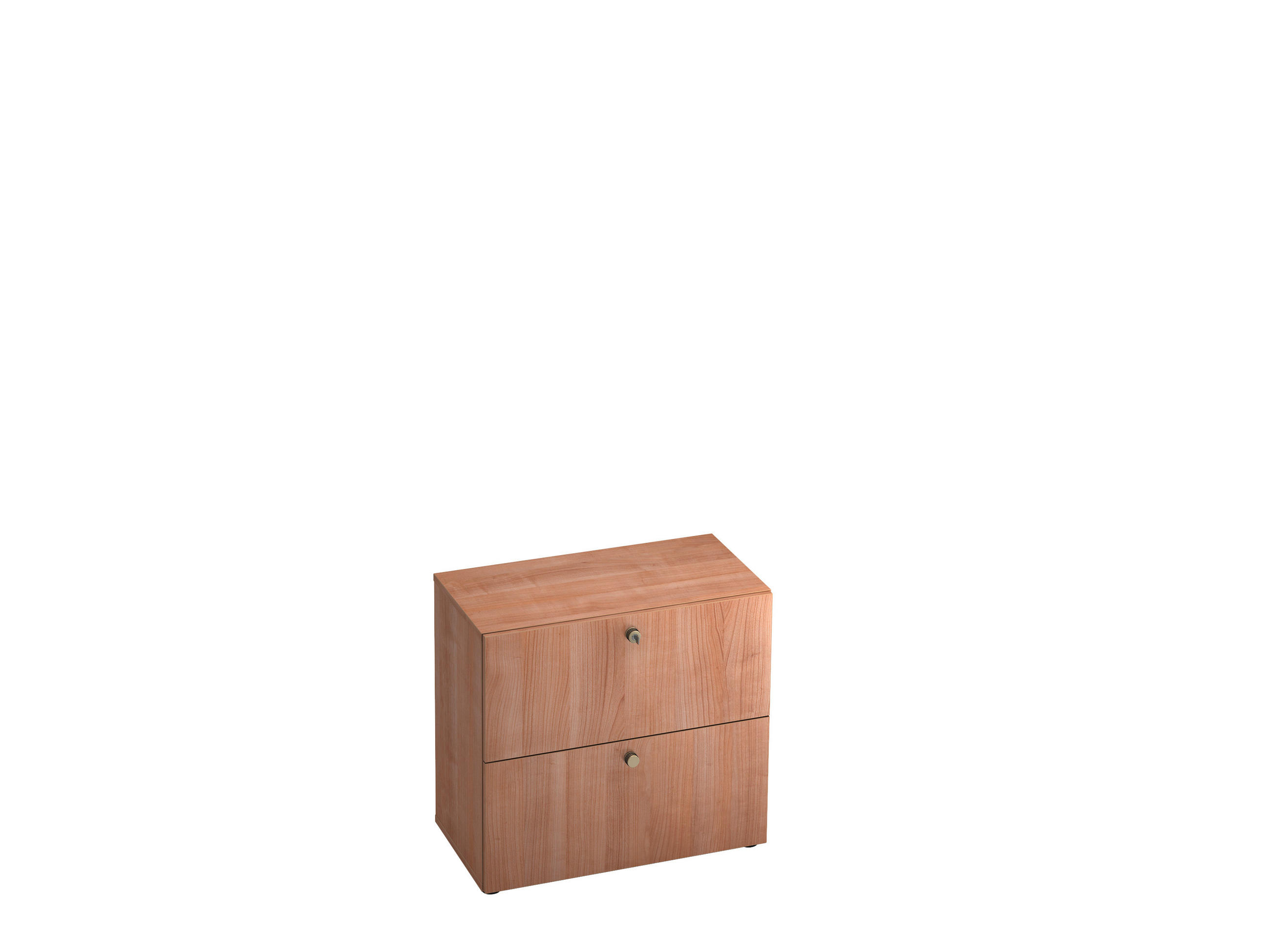 HÄNGEREGISTERELEMENT Nussbaumfarben  - Nussbaumfarben/Alufarben, KONVENTIONELL, Holzwerkstoff/Kunststoff (80/74,8/42cm) - Venda