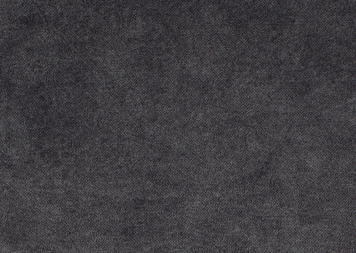 SCHLAFSOFA in Velours Dunkelgrau  - Dunkelgrau/Schwarz, KONVENTIONELL, Kunststoff/Textil (209/96/100cm) - Stylife