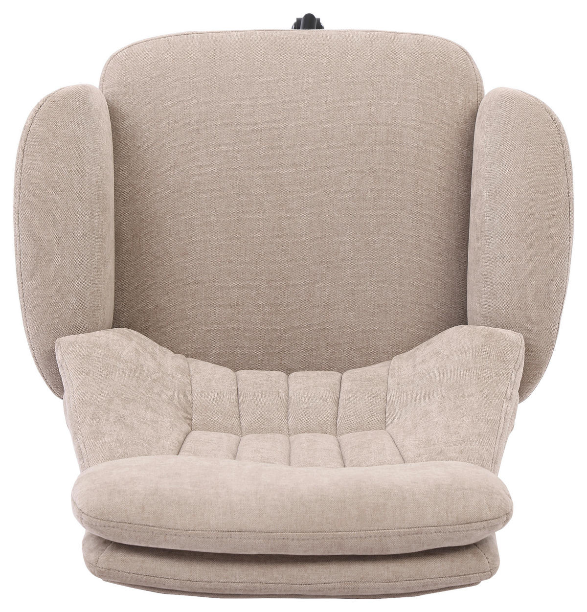 FORGÓSZÉK  zsenília világosbarna  - barna/fekete, Modern, műanyag/textil (66/114/122/64cm) - Livetastic