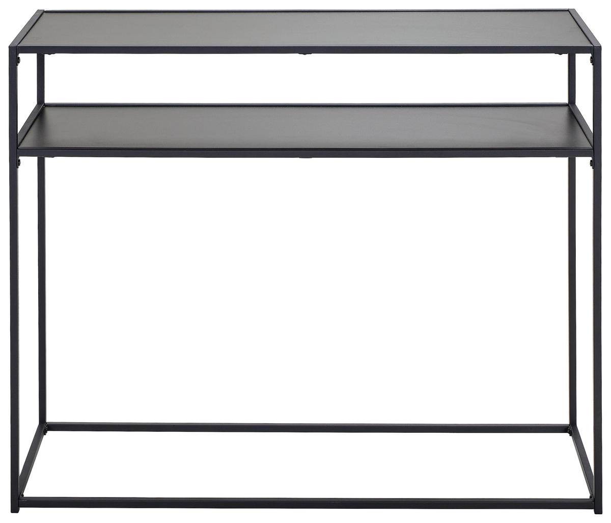 KONSOLENTISCH in Metall, Holzwerkstoff 100/32/79 cm   - Schwarz, Basics, Holzwerkstoff/Metall (100/32/79cm) - Boxxx
