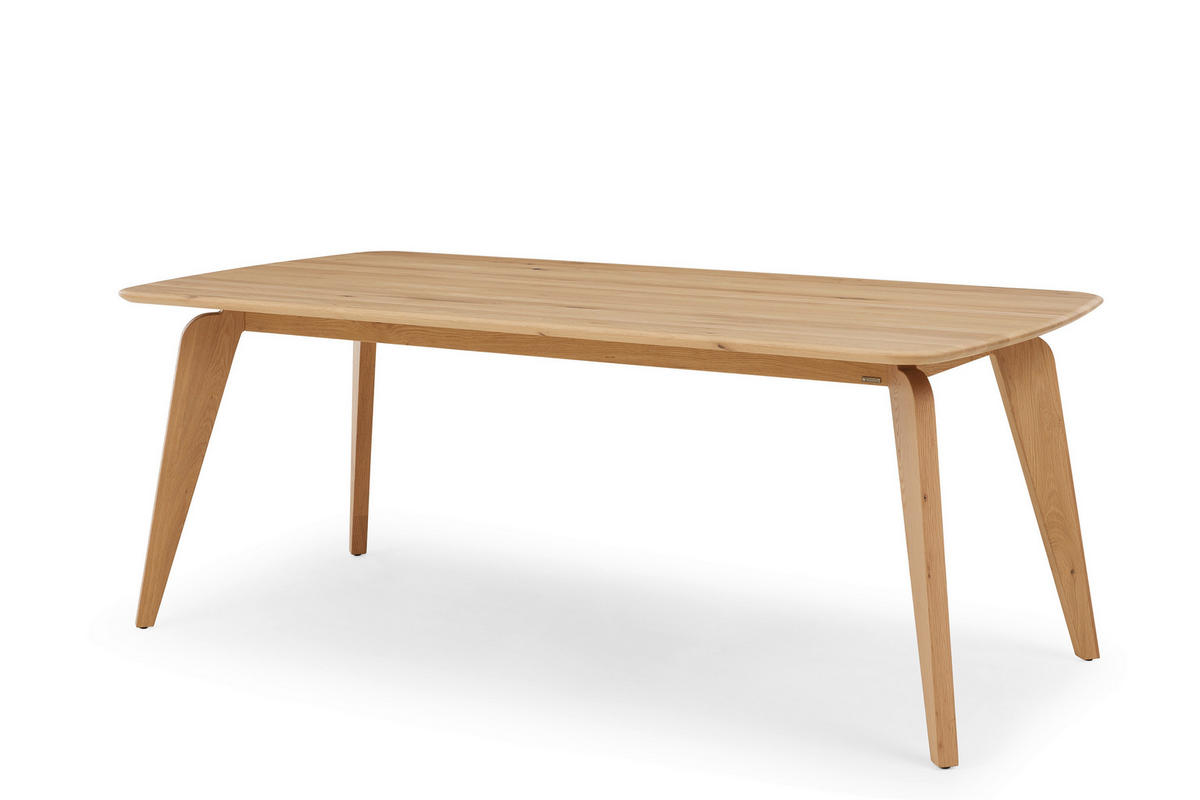 ESSTISCH 180/95/76 cm Echtholz  Holz in verschiedenen Größen erhältlich Eichefarben  - Eichefarben, Design, Holz (180/95/76cm) - Musterring