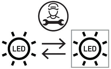 STROPNA LED-SVETILKA   36 W//3000 K/230 V/ - srebrne barve, Basics, kovina/umetna masa (51/51/8,9cm)