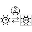 LED-HÄNGELEUCHTE 100/12/150 cm  - Edelstahlfarben, Design, Glas/Kunststoff (100/12/150cm) - Novel