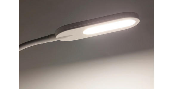 LED-TISCHLEUCHTE 37,5/15/43,5 cm - Weiß, Basics, Kunststoff/Metall (37,5/15/43,5cm) - Novel