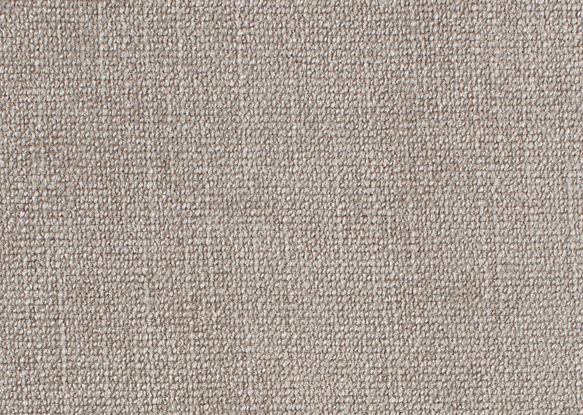 HOCKER Textil Taupe  - Taupe/Schwarz, Design, Textil/Metall (120/43/90cm) - Dieter Knoll