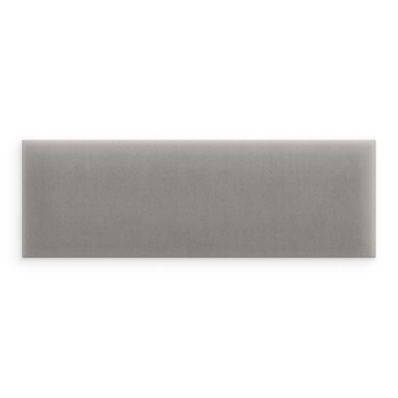 WANDPANEEL 80/20/2.5 cm  - Grau, Basics, Kunststoff/Textil (80/20/2.5cm)