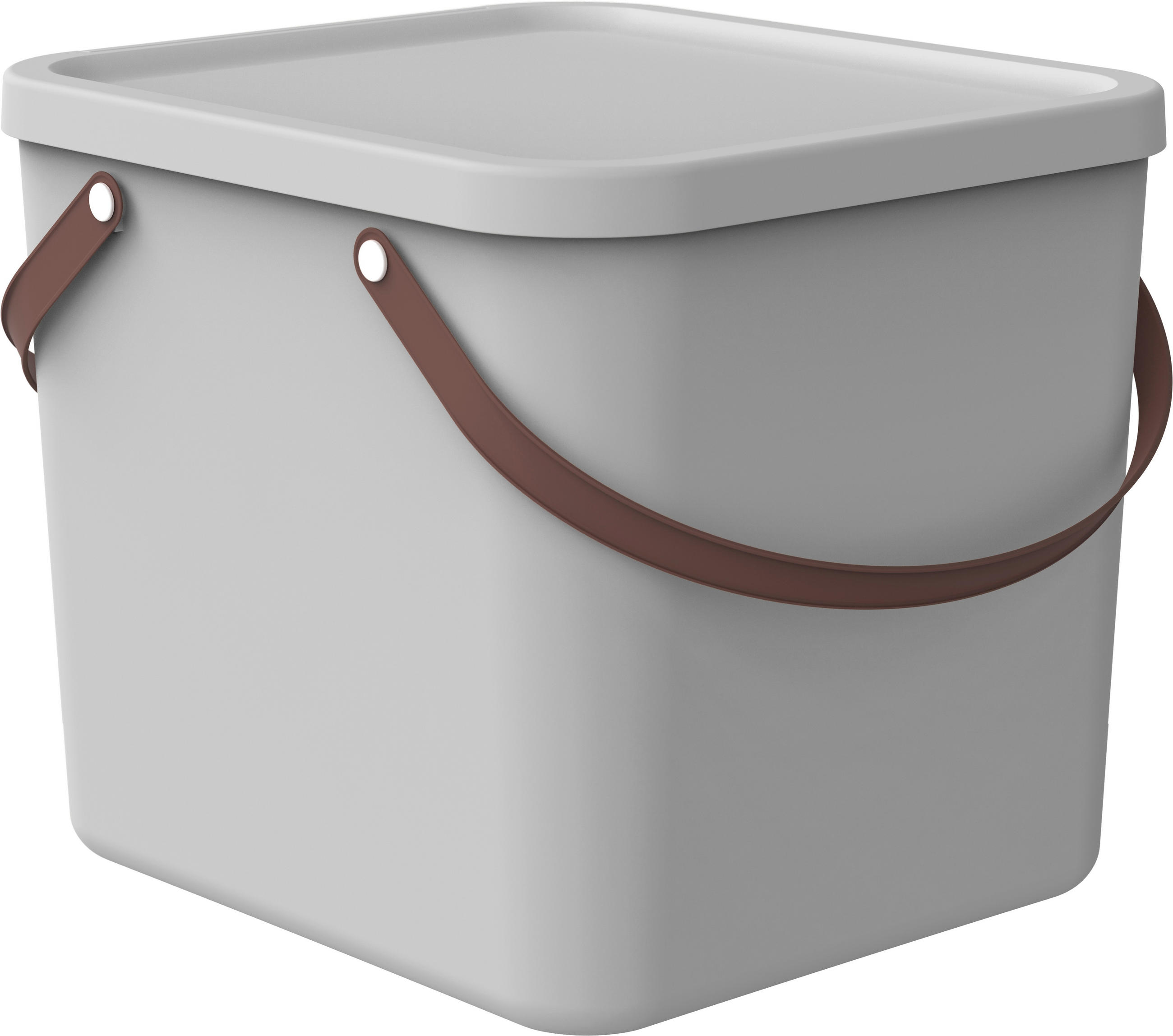 AUFBEWAHRUNGSBOX  - Weiss, Basics, Kunststoff (40/34/35,8cm) - Rotho