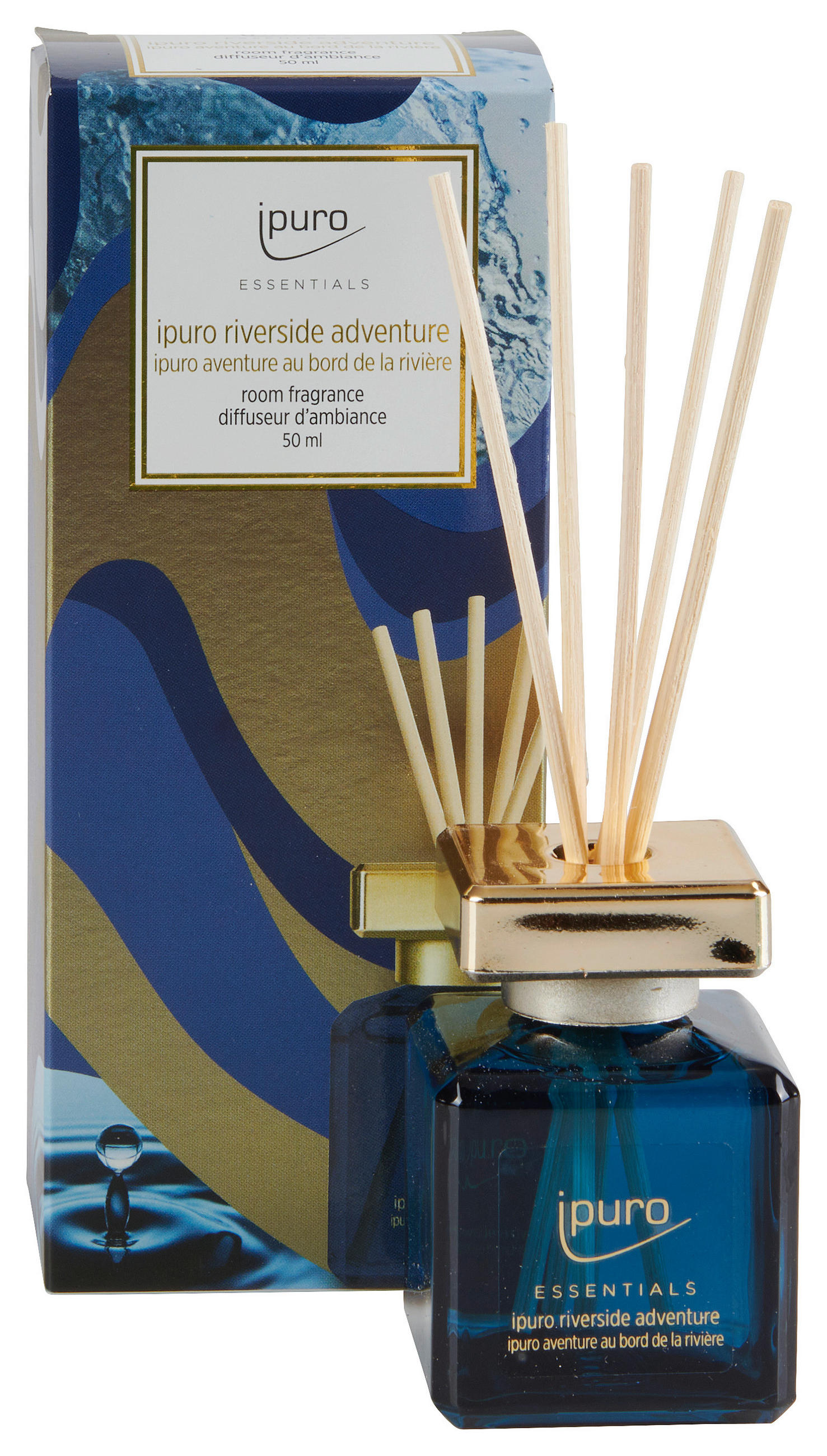 DIFFUSER  - Blau, Basics (5,3/6,2/15,2cm) - Ipuro