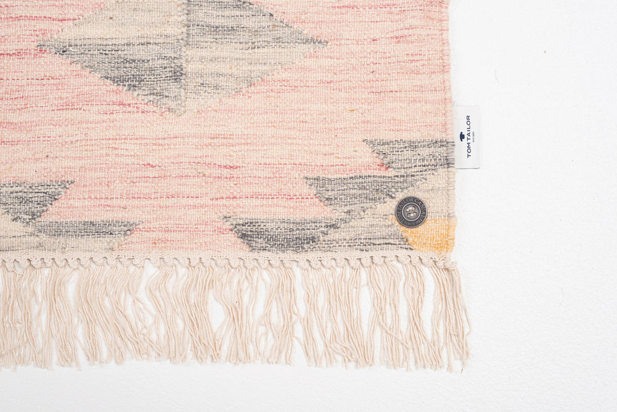 TEPPICH 65/135 cm Pink  - Pink, Design, Textil (65/135cm) - Tom Tailor