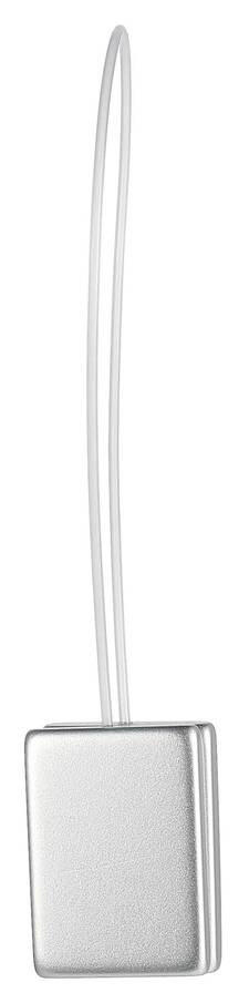 ŘASÍCÍ SPONA - barvy stříbra, Basics, plast (3,5/5cm) - Homeware