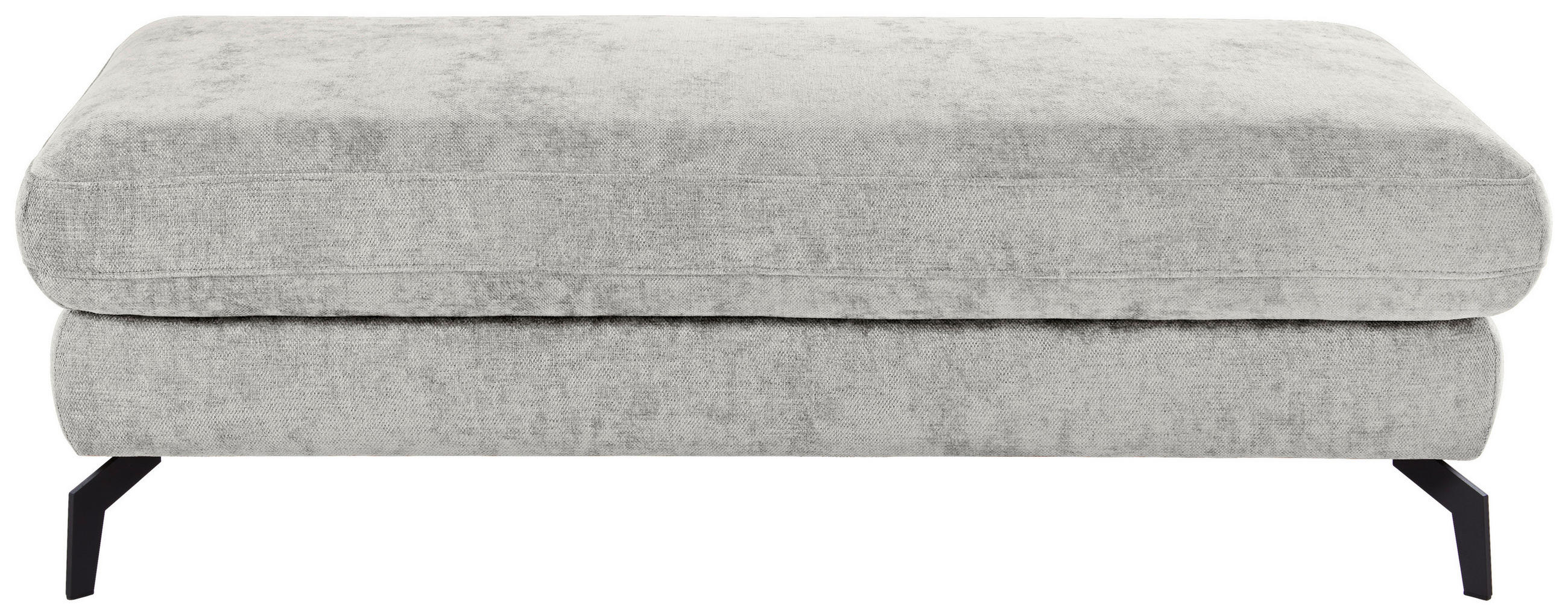 TABURET, textil, 136/44/70 cm - černá, Design, kov/textil (136/44/70cm) - Stylife