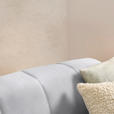 ECKSOFA in Chenille Silberfarben  167/311 cm  - Silberfarben/Schwarz, Design, Textil/Metall (167/311cm) - Xora