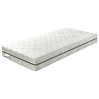 WENDEMATRATZE mit Kokosfaser 90/200 cm Höhe ca. 23 cm  - Weiß/Grün, LIFESTYLE, Textil (90/200cm) - Spimsi