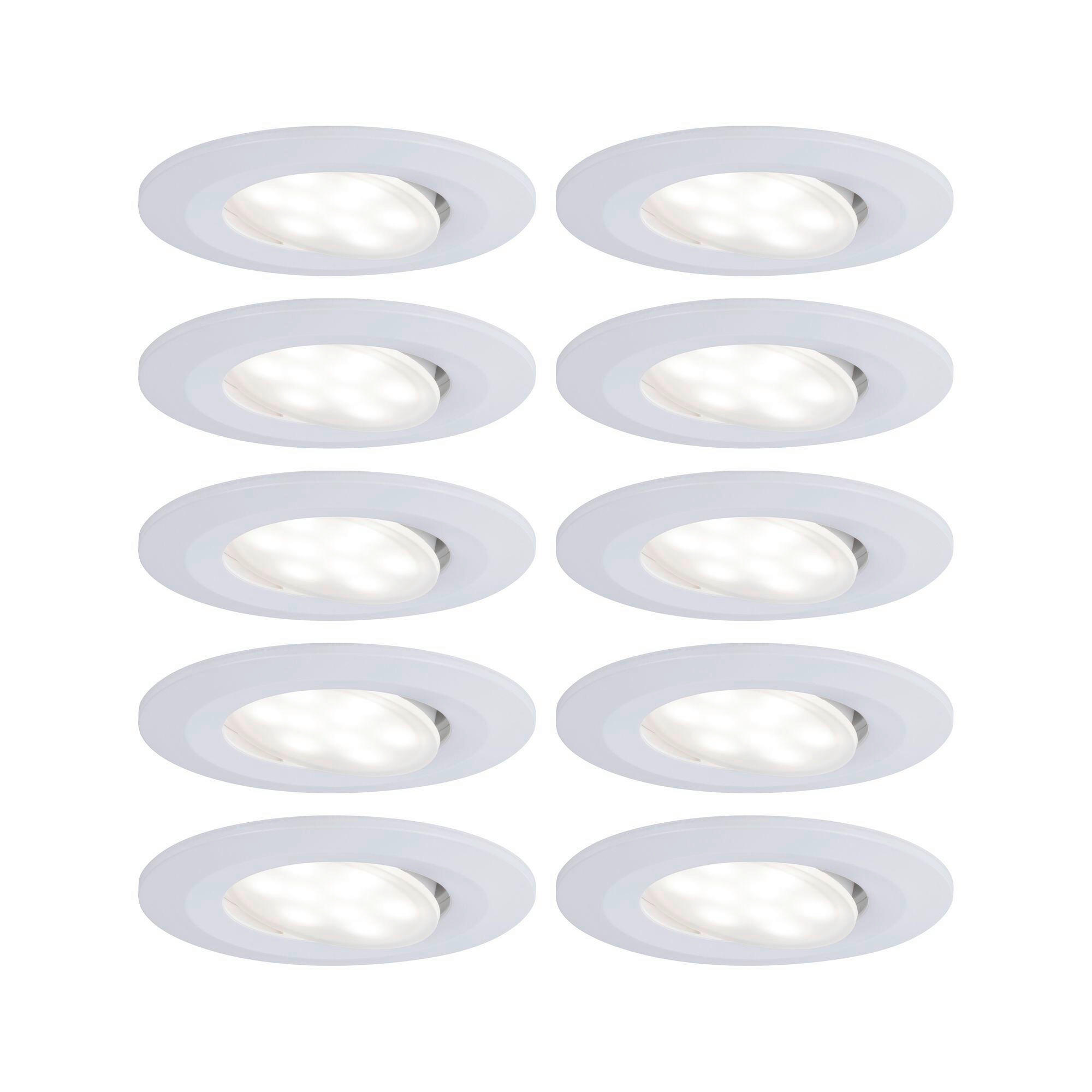 LED-DECKENLEUCHTE 9 cm  - Weiß, Basics, Kunststoff (9cm) - Paulmann