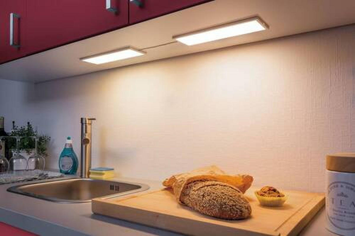 LED-PANEEL 30/10/7 cm   - Weiß, Basics, Metall (30/10/7cm) - Paulmann