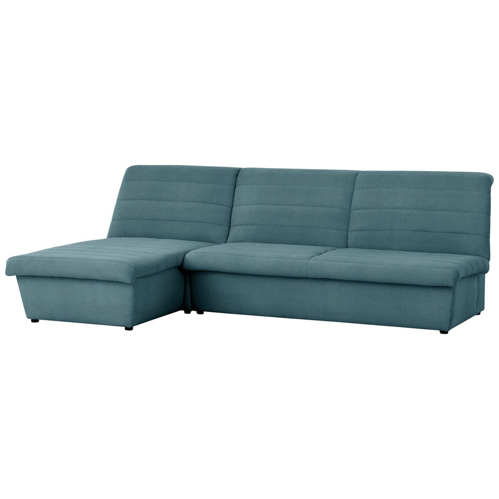 Thumbnail - Looks by W.Joop Ecksofa Looks Viii, Petrol, Textil, Uni, 3-Sitzer, L-Form, Ottomane links, 274x168 cm, FSC Mix, Made in ...