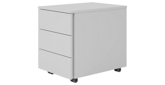 ROLLCONTAINER 39,5/51/54,8 cm  - Grau, KONVENTIONELL, Holzwerkstoff (39,5/51/54,8cm) - Venda