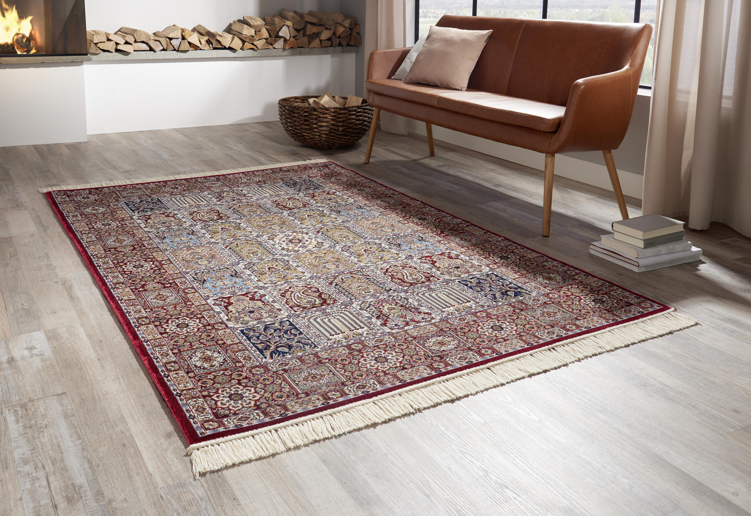 VÄVD MATTA 100/150 cm Silk Moud  - multicolor, Lifestyle, textil (100/150cm) - Cazaris