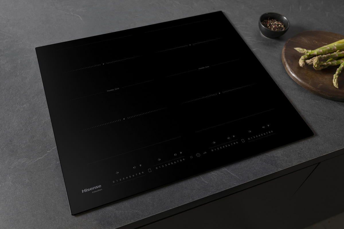 INDUKTIONSKOCHFELD HI6442BSCE  - Schwarz, Basics, Glas/Metall (59/53/52cm) - Hisense