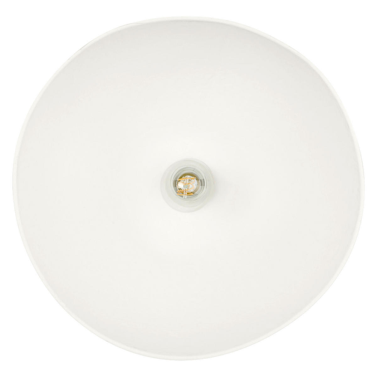 DECKENLEUCHTE  37.5/28.8 cm    - Basics, Papier/Metall (37.5/28.8cm) - Osram