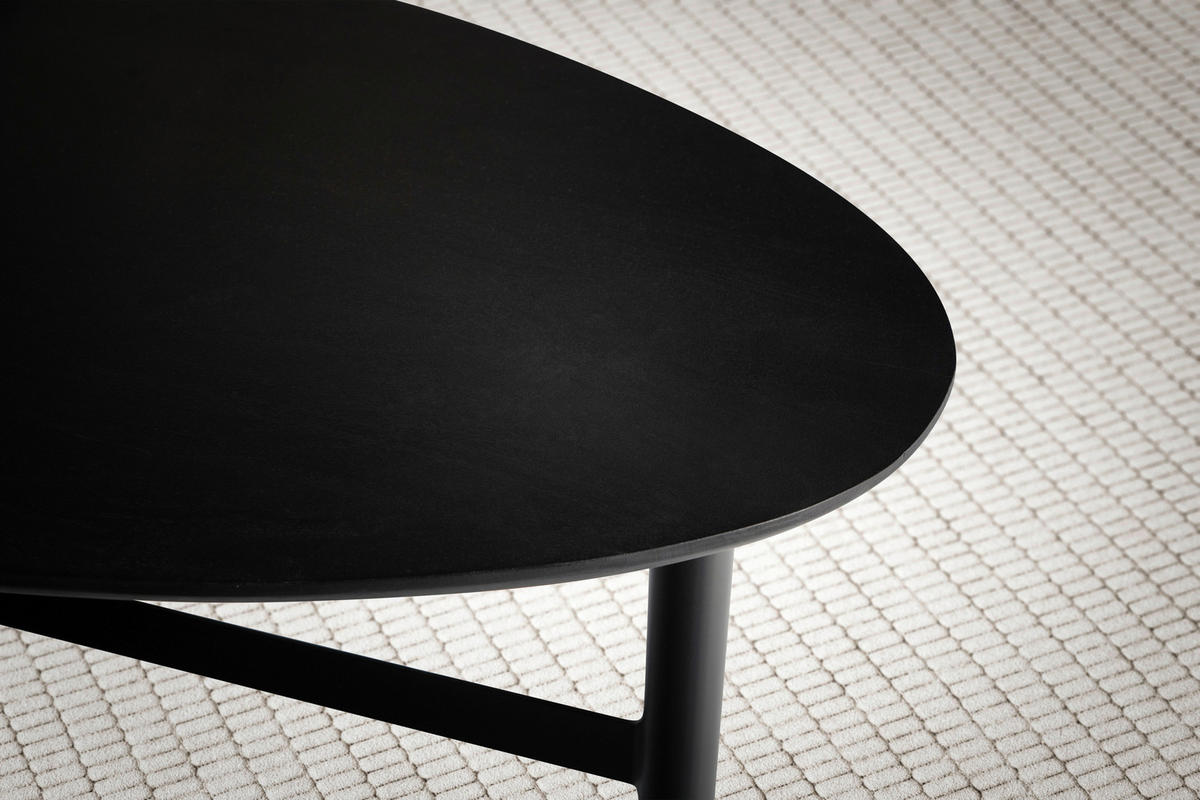 COUCHTISCH in   - Schwarz, Design (86/37/50cm) - MID.YOU