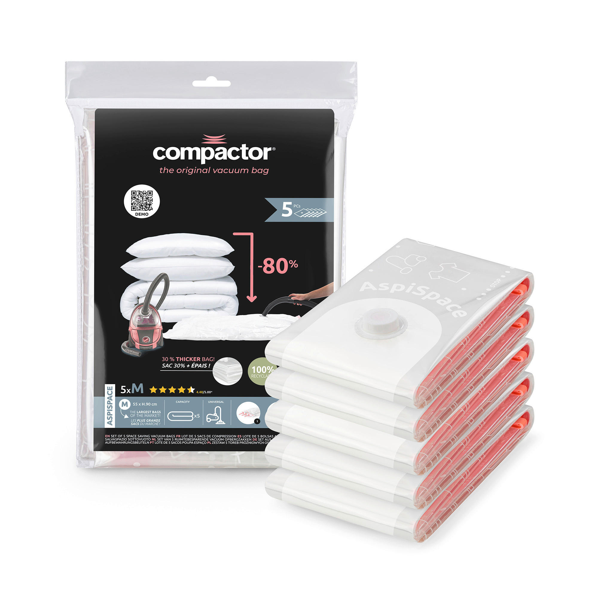 VÁKUOVÉ VRECE - Basics (55/90cm)