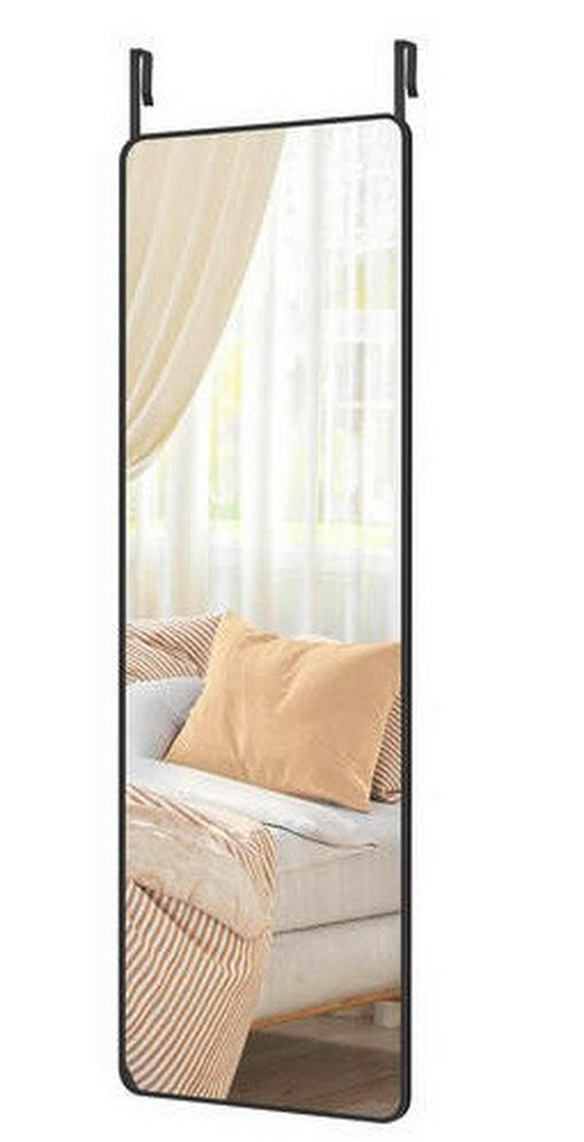 WANDSPIEGEL 40/120/5 cm    in rechteckig  - Schwarz, Trend, Glas/Metall (40/120/5cm) - Boxxx