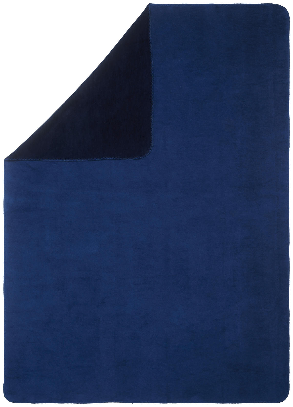 PĂTURĂ PENTRU CANAPEA 150/200 cm  - albastru, Basics, textil (150/200cm) - Novel