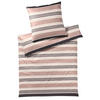 BETTWÄSCHE Covered Comfort Makosatin 135/200 cm  - Beige/Schwarz, Basics, Textil (135/200cm) - Yes for bed