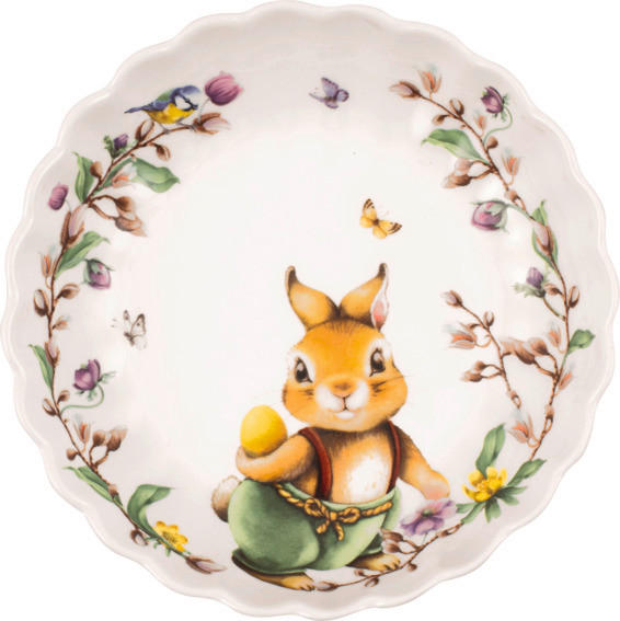 OKRASNA SKLEDA 15,9/15,9/3,8 cm - večbarvno, Basics, keramika (15,9/15,9/3,8cm)