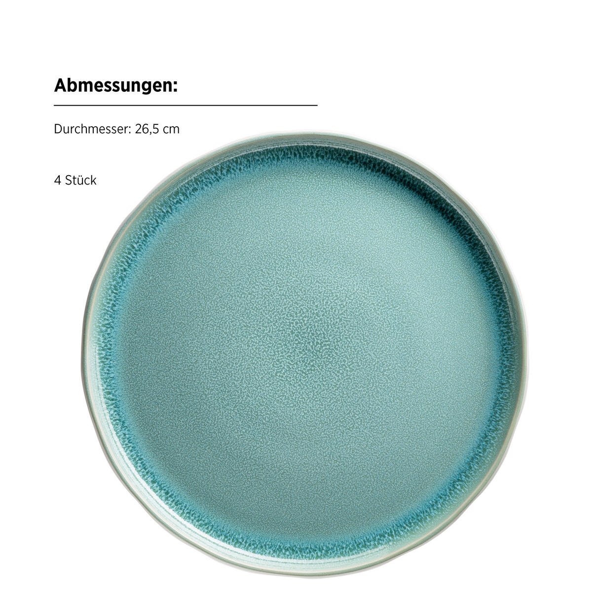 KOMBISERVICE ELEA 16-teilig  - Hellgrün, Basics, Keramik - Mäser