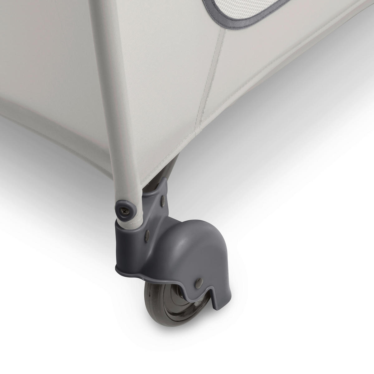 REISEBETT Sleep N Easyfold   - Dunkelgrau/Hellgrau, Basics, Holzwerkstoff/Kunststoff (69/82/125cm) - Hauck