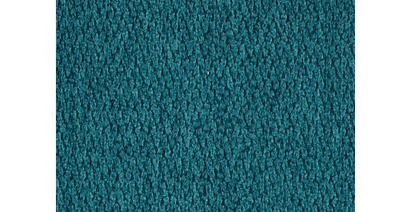 ECKSOFA in Chenille Petrol 310/180 cm - Petrol/Schwarz, Design, Textil/Metall (310/180cm) - Dieter Knoll