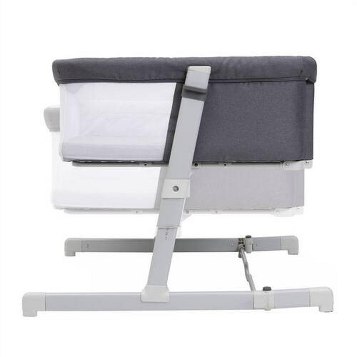 BEISTELLBETT NEXT2ME TWINS   - Grau, Basics, Textil/Metall (98/98/62/77cm) - Chicco