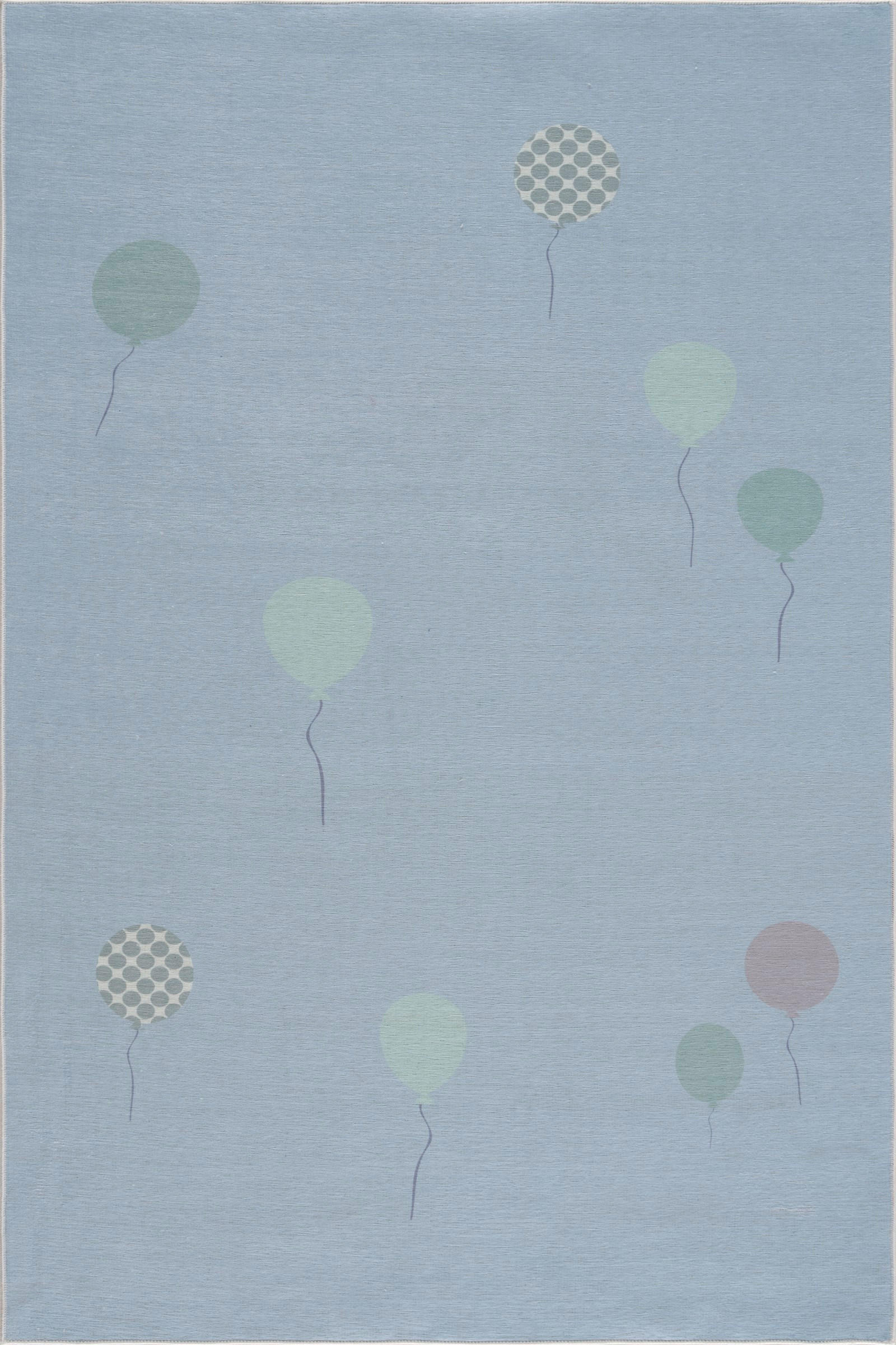 KINDERTEPPICH Happy Rugs  - Blau, Trend, Textil (90/160cm)