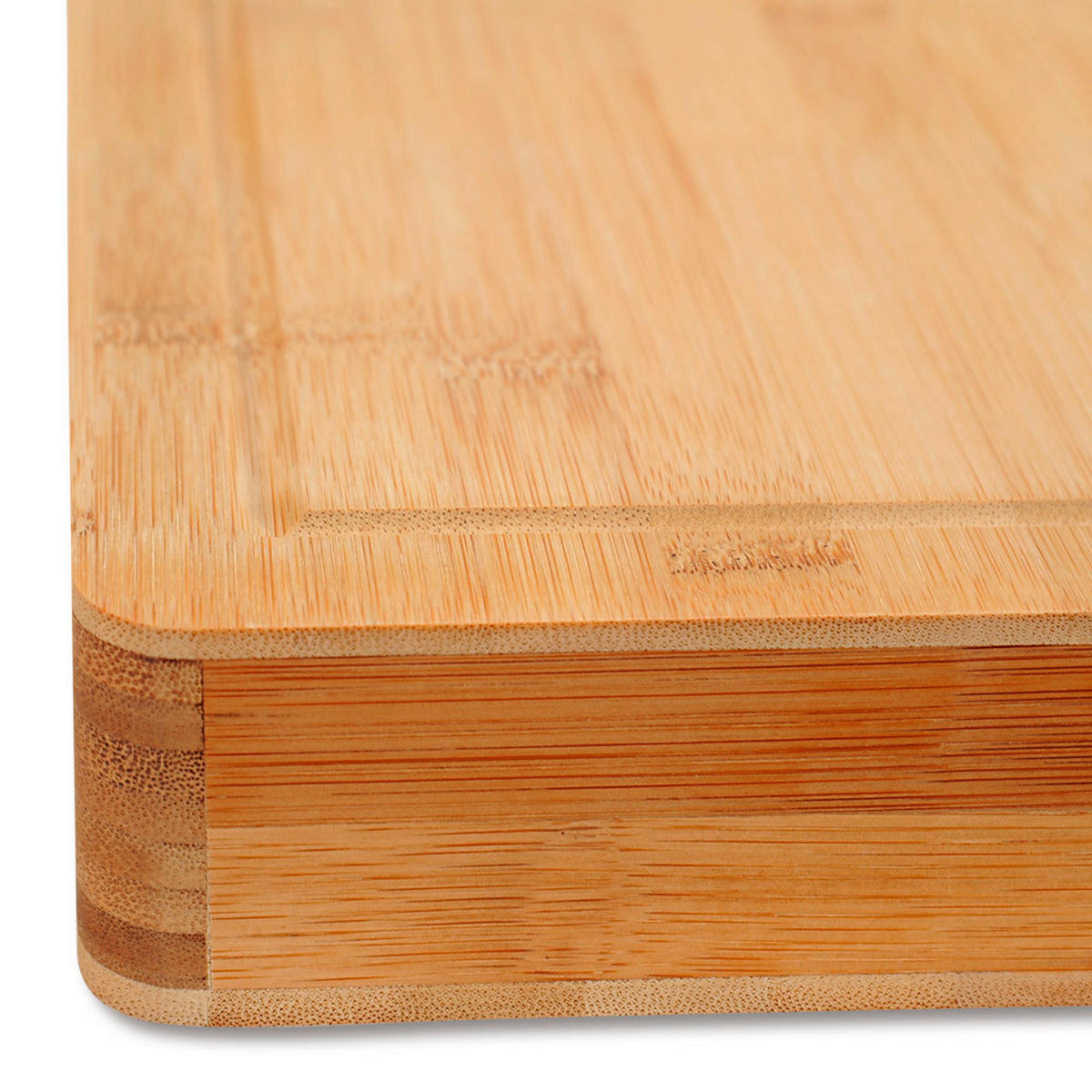 SCHNEIDEBRETT Naturmaterialien  - Hellbraun, Basics, Naturmaterialien (50/40/5cm) - Kesper