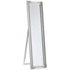 STANDSPIEGEL 44/168/5 cm  - Silberfarben, LIFESTYLE, Glas/Holz (44/168/5cm) - Carryhome