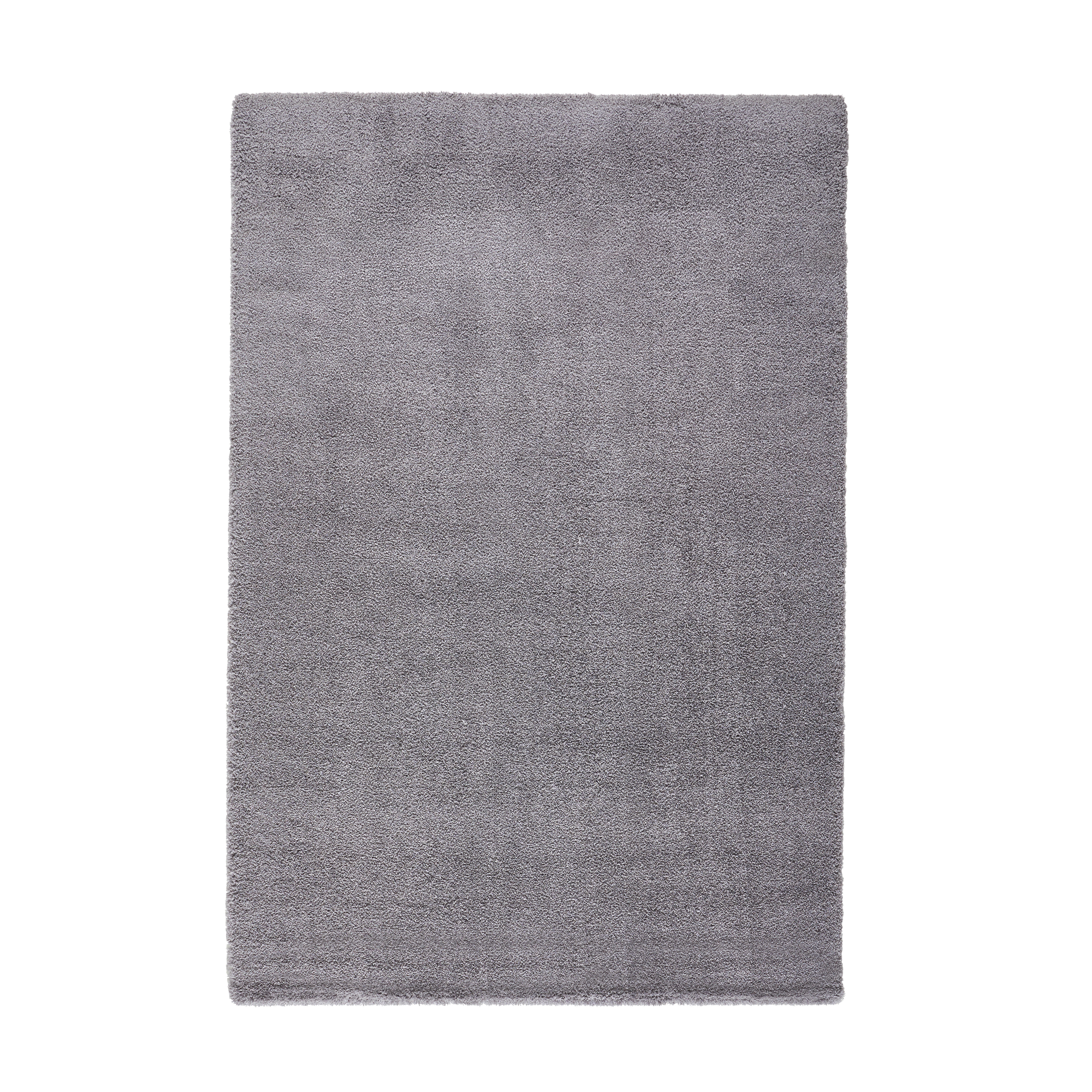 HOCHFLORTEPPICH 160/230 cm  - Dunkelgrau, Basics, Textil (160/230cm) - Novel