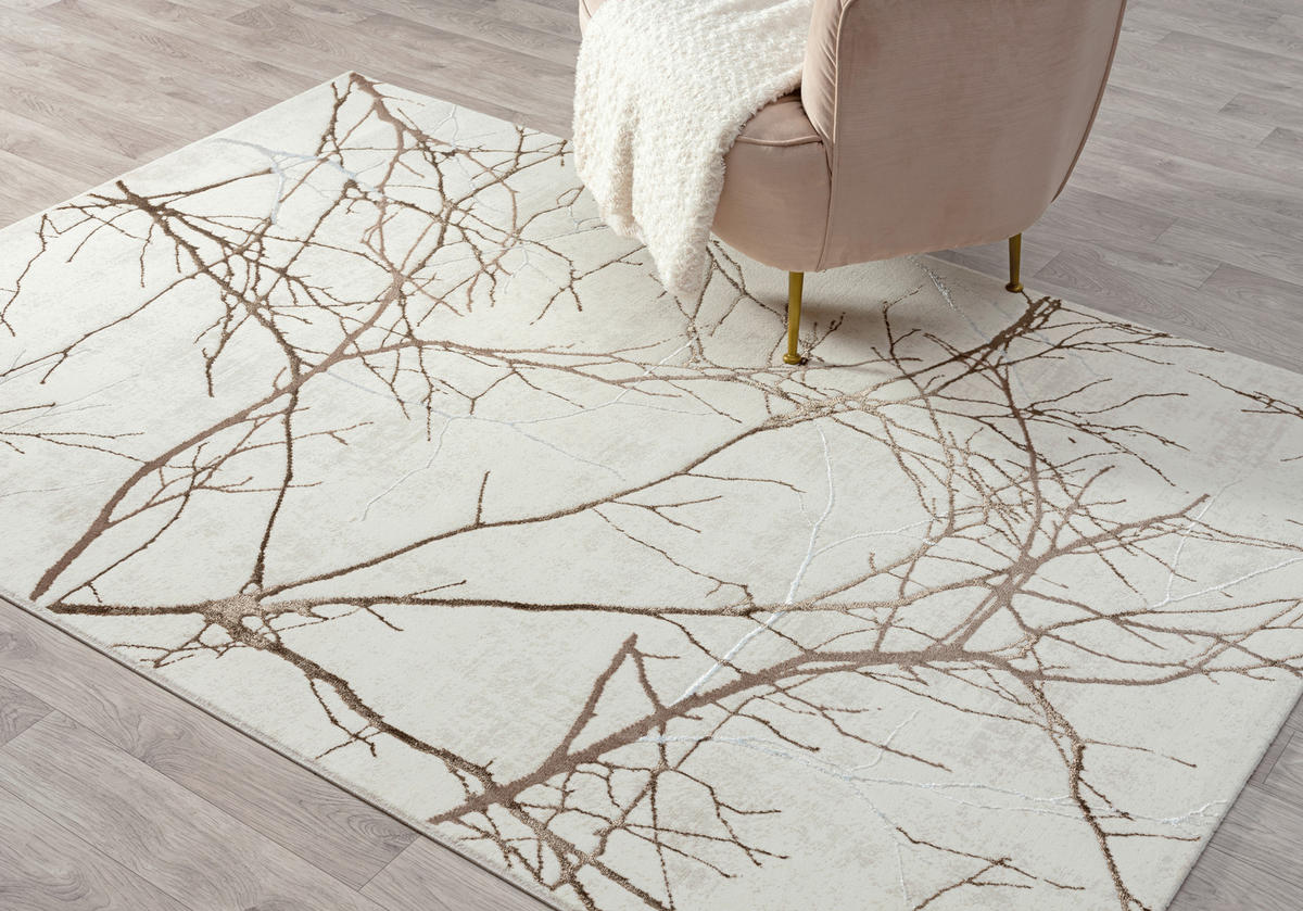 WEBTEPPICH  Wohnzimmer 200/290 cm Creation Creme rechteckig  - Creme, Basics, Textil (200/290cm) - Novel