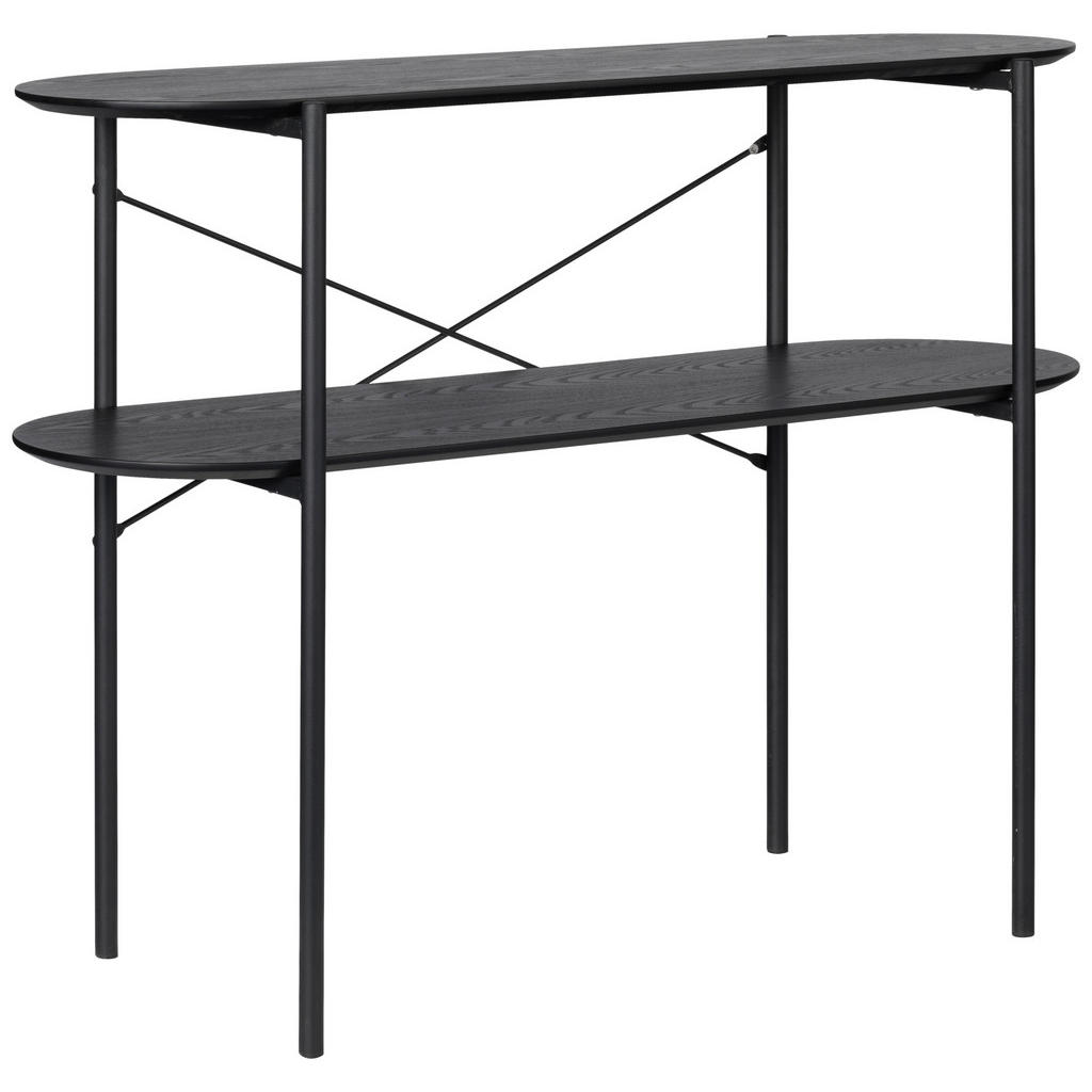 MASĂ TIP CONSOLĂ in lemn, metal, material pe bază de lemn  99,5/75,5/35,5 cm