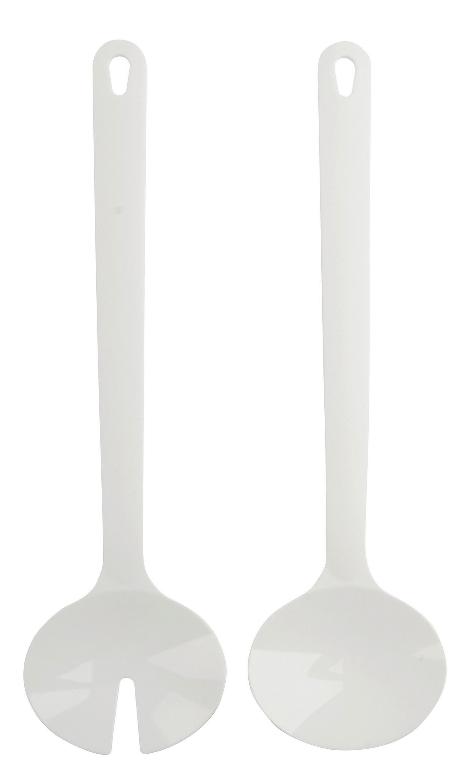 SALÁTOVÝ PŘÍBOR,  - bílá, Basics, plast (29,5cm) - Homeware Profession.
