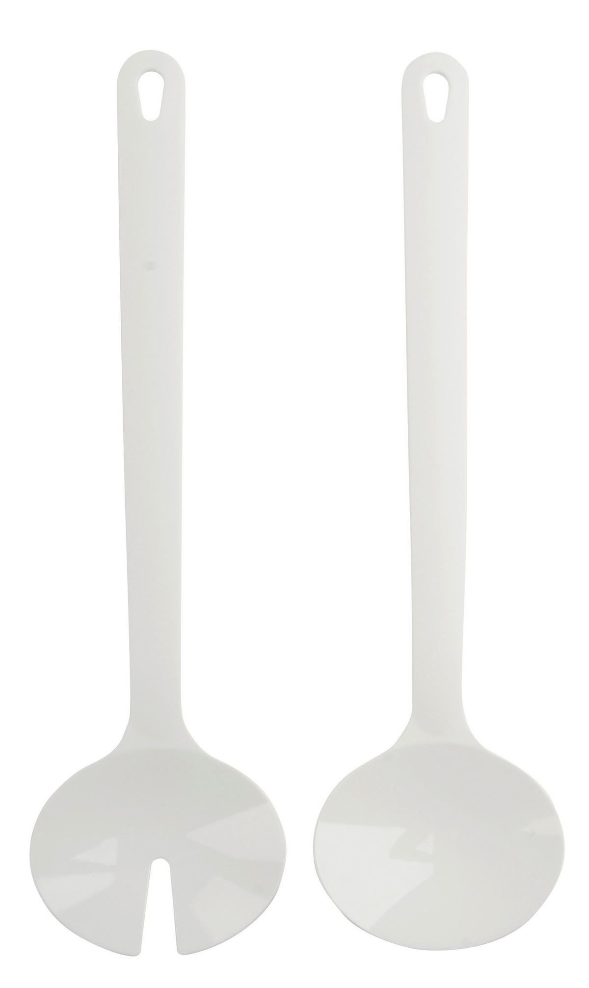 SALÁTOVÝ PŘÍBOR,  - bílá, Basics, plast (29,5cm) - Homeware Profession.