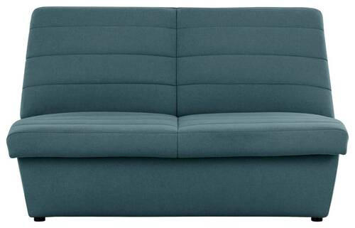 2-SITZER-SOFA Webstoff Petrol - Petrol/Schwarz, Design, Kunststoff/Textil (145/92/103cm) - LOOKS by W.Joop