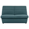 2-SITZER-SOFA Webstoff Petrol  - Petrol/Schwarz, Design, Kunststoff/Textil (145/92/103cm) - LOOKS by W.Joop