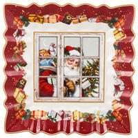 Bol Xmassale - Basics, ceramică (23,5/23,5/3,5cm) - Villeroy & Boch