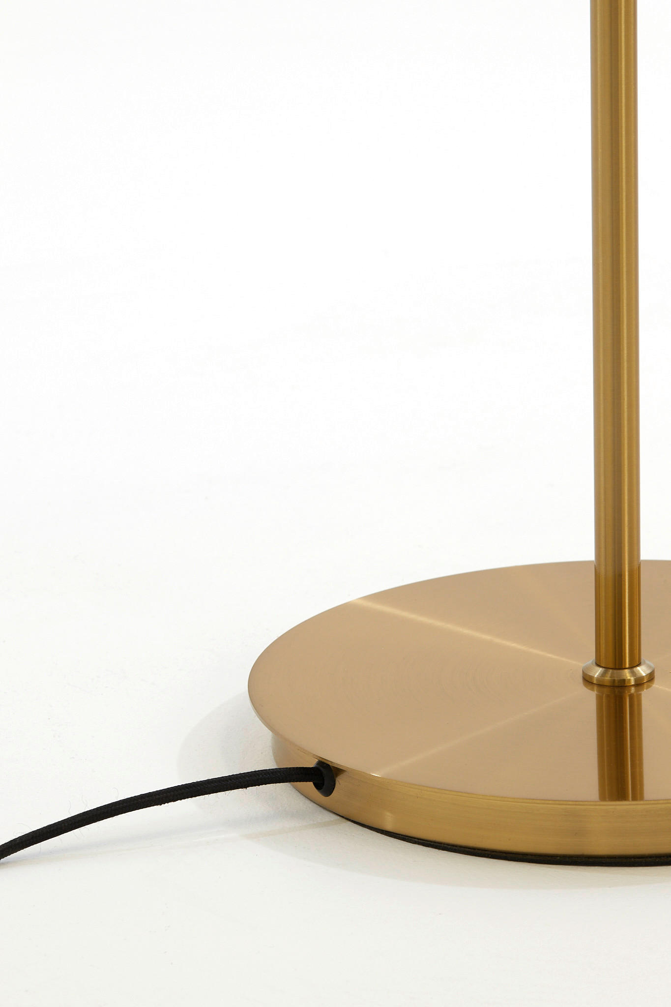 STEHLEUCHTE 42/20/182 cm    - Goldfarben, Design, Metall (42/20/182cm) - Light & Living