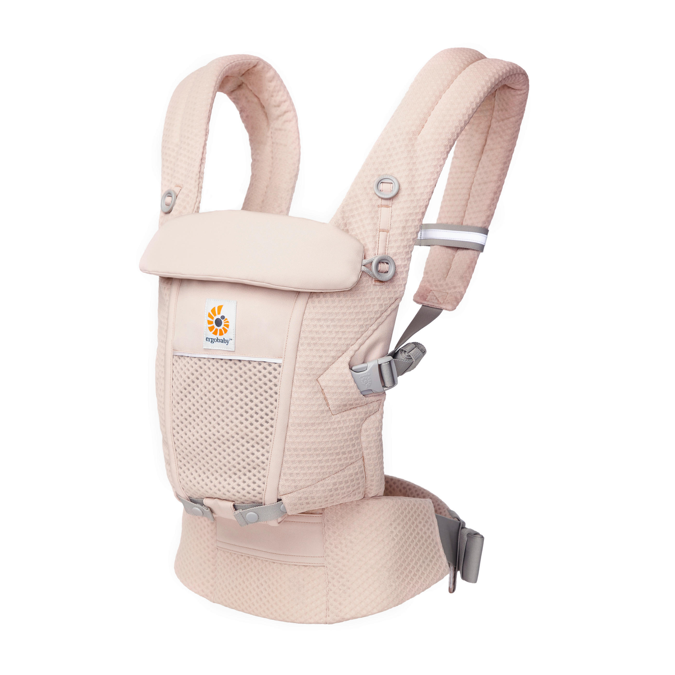 BABYTRAGE Adapt Soft Flex Mesh  - Hellrosa, Basics, Textil (26,8/17/17cm) - Ergo Baby