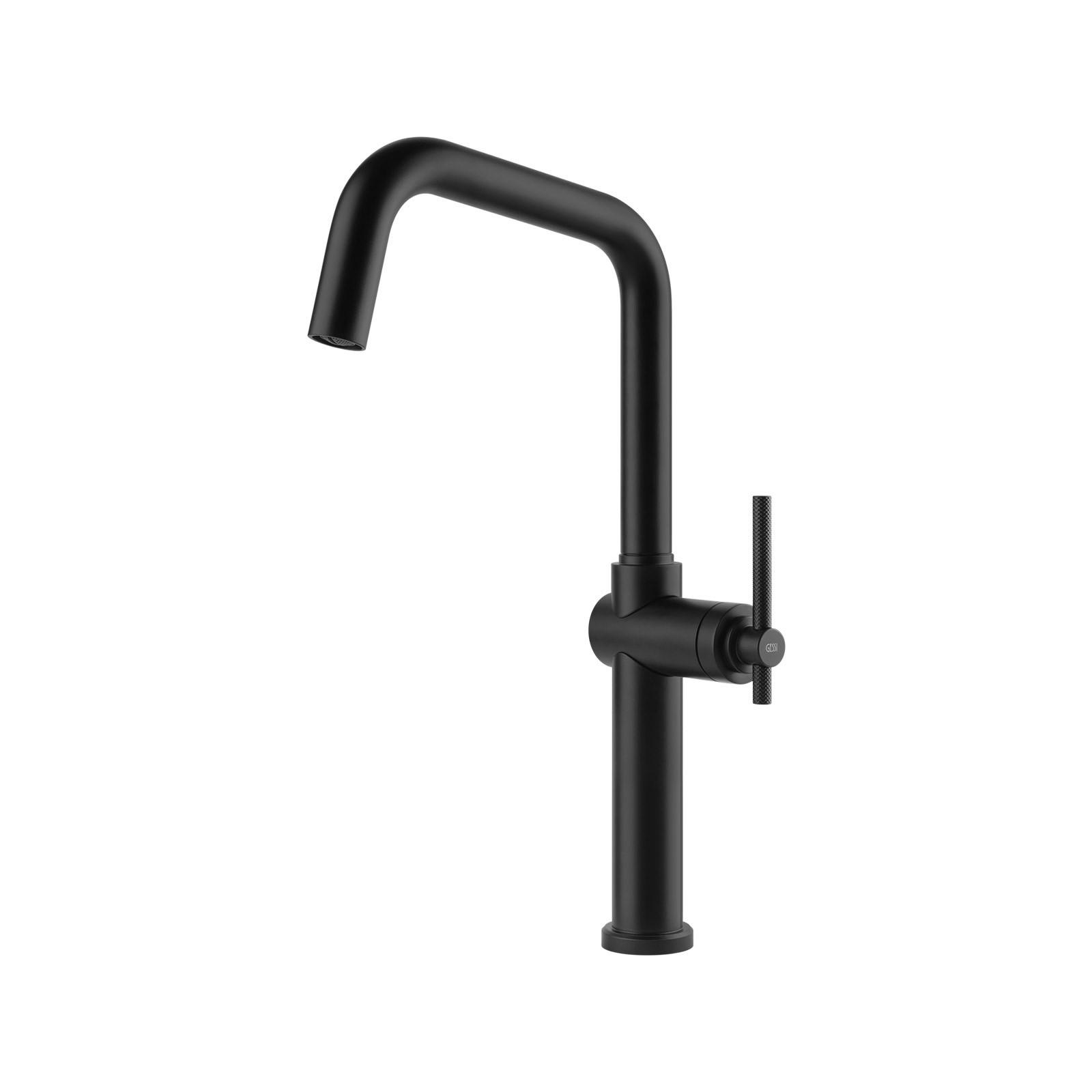 KÜCHENARMATUR - Schwarz, Basics, Metall (9,6/40,7/26,8cm) - HKT