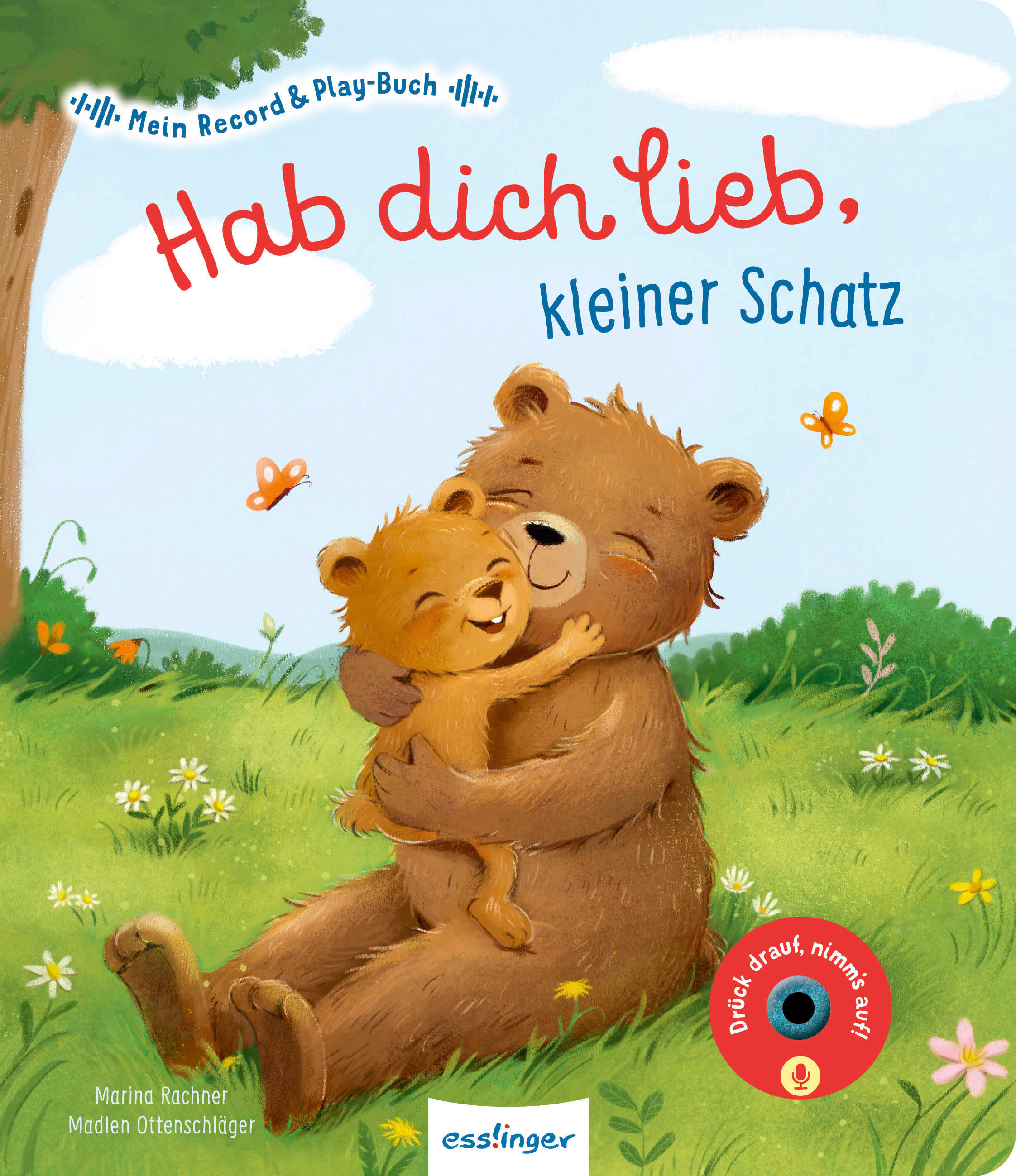 SOUNDBUCH Record & Play-Buch: Hab dich lieb, kleiner Schatz  - Multicolor, Basics, Papier (22/18,8/1,6cm)